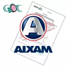 Certificat de conformité Aixam