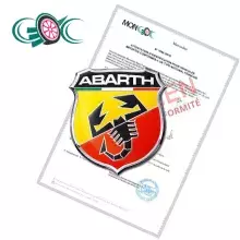 Certificat de conformité Abarth