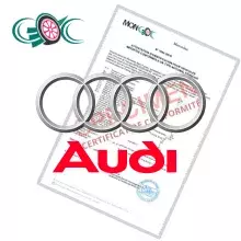 Certificat de conformité Audi