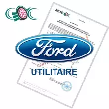 Certificat de conformité Ford utilitaire