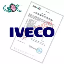 Certificat de Conformité Iveco