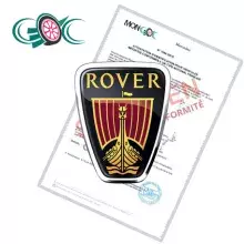 Certificat de conformité rover