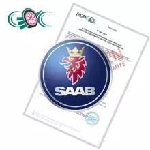 Certificat de conformité saab