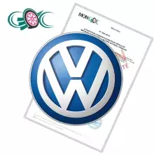 Certificat de conformité volkswagen